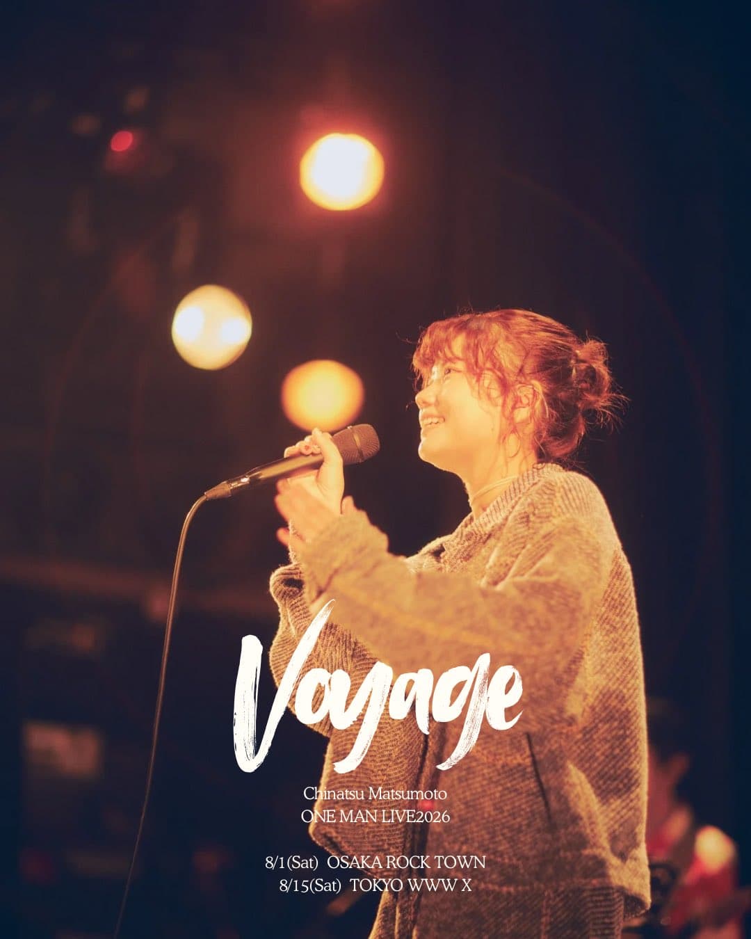 Chinatsu Matsumoto One-Man Live 2026 "Voyage"